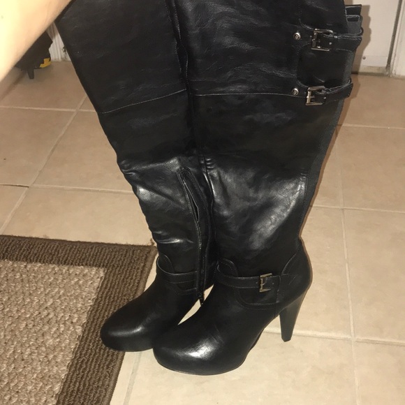 Guess Shoes - GUESS. Boots. Knee High Boots.